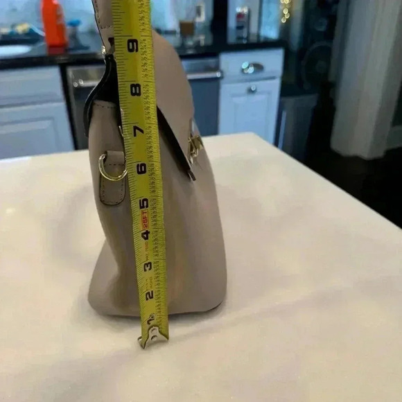 Cielo Celeste handbag/crossbody genuine leather with blush. made in Italy - Picture 16 of 16